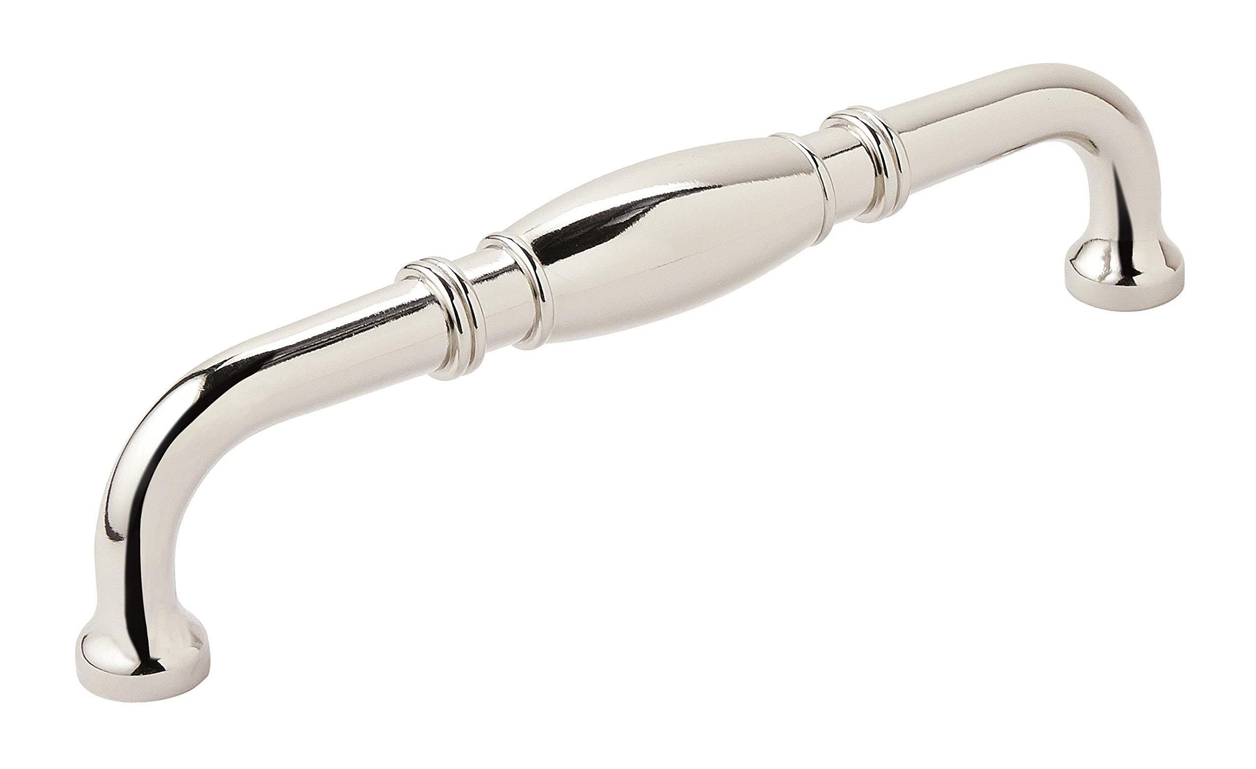Amerock BP55245PN Granby Pull, Polished Nickel, 6-5/16"
