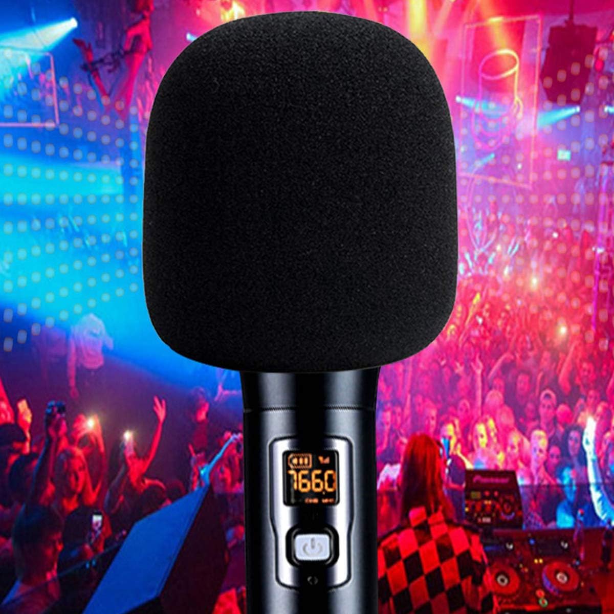 Foam Microphone Windscreen,10pcs Microphone Windscreen for Lapel Microphone Small Foam Covers