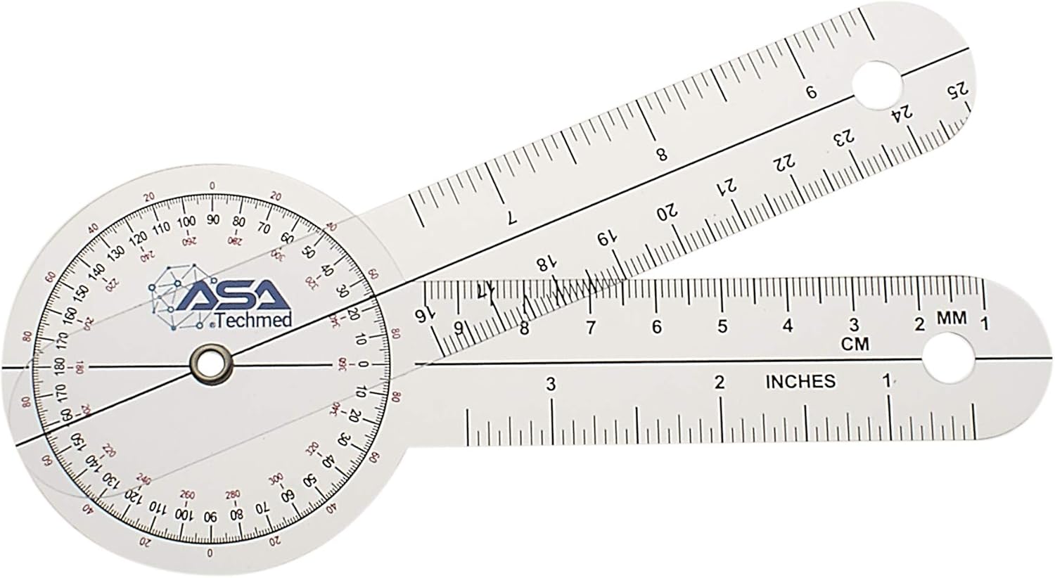 Complete Goniometer Physical Therapy Set, Bonus Reflex Hammer, 12,8,6 Inch Goni's, Gait Belt, Measuring Tapes, Occupational Therapy Tools, Ideal for Clinical/Home Rehab: Health & Personal Care