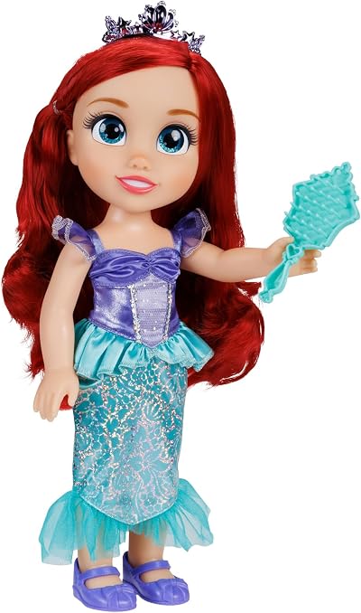 Disney Princess Ariel Doll 14in 35cm with Dress Tiara Shoes Brush