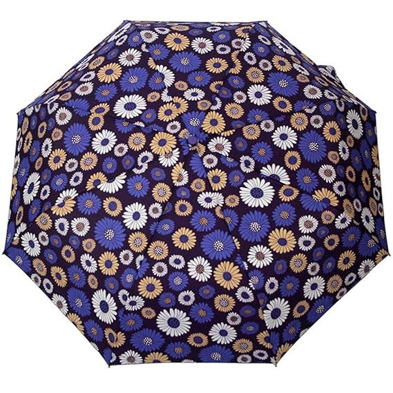 Kreative Blumen Automatischer Regenschirm Regen Frauen Mann 3Fold Licht Und Dauerhaft Starke Bunte Regenschirme Scherzt Rainy