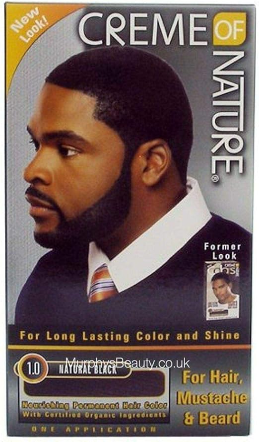 Amazon Com Cream Of Nature Mens Hair Colour For Mustaches Beard