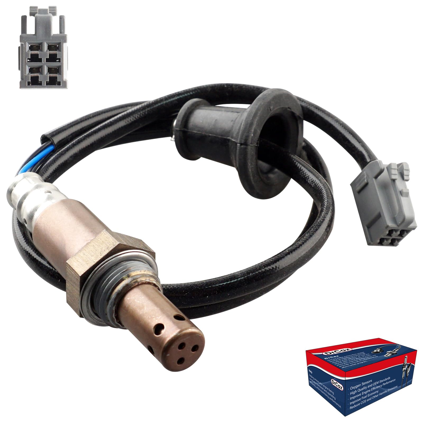 Photo 1 of 234-4305 Oxygen O2 Sensor Downstream Heated Air Fuel Ratio Compatible with Toyota Corolla Matrix 2009-2013 Pontiac Vibe 2009-2010 1.8L Replace 25024188 8946512840 4ct