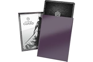 Ultimate Guard Katana Card Sleeves: 100 Standard Size TCG Sleeves, 66 x 91mm, Iris Bloom Back, Tournament Quality, No PVC & Acid-Free, High Clarity
