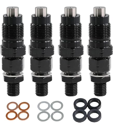Amazon.com: 4pcs 4D56 4D56T 2.5L Fuel Injector Set for Mitsubishi