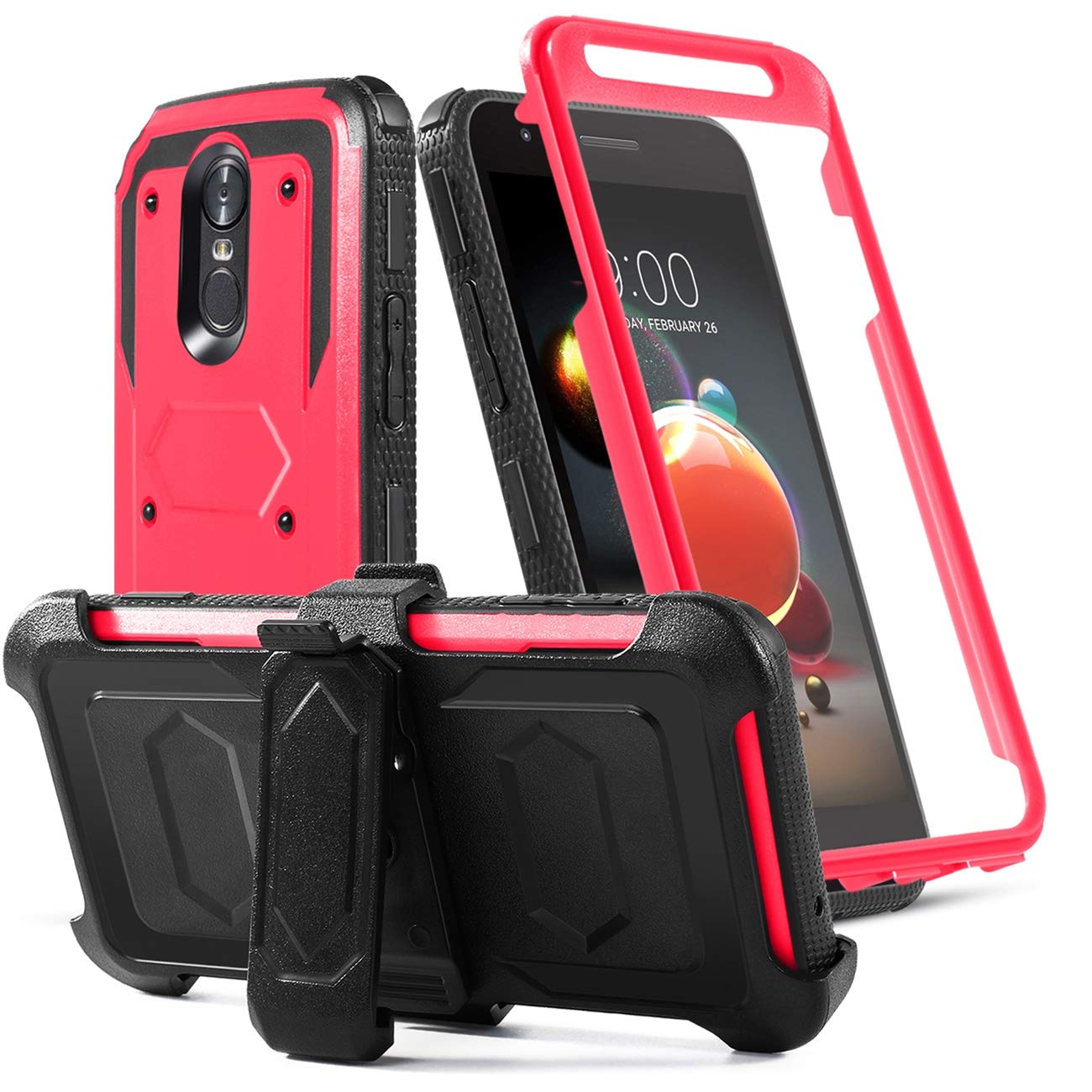 Best lg rebel 3 lte red case