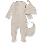 Burt's Bees Baby unisex-baby Jumpsuit, 100% Organic Cotton One-piece Outfit Coverall