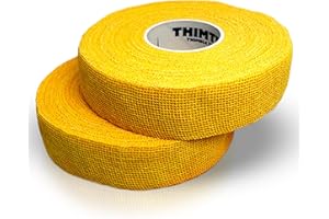 THIMTEC - The Original Thimble Tape for Hand Sewing - Fully Adjustable Nail & Finger Protector - A Smarter Alternative to Classic Knitting Thimbles - Sunshine, 2-Pack