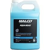 Malco Aqua Bead Water Based Dressing - Non-Greasy Interior and Exterior Dressing/Shines Car Tires, Rubber, Plastic and Trim/Concentrated Formula, Dilutable for Variable Gloss / 1 Gallon (129601)