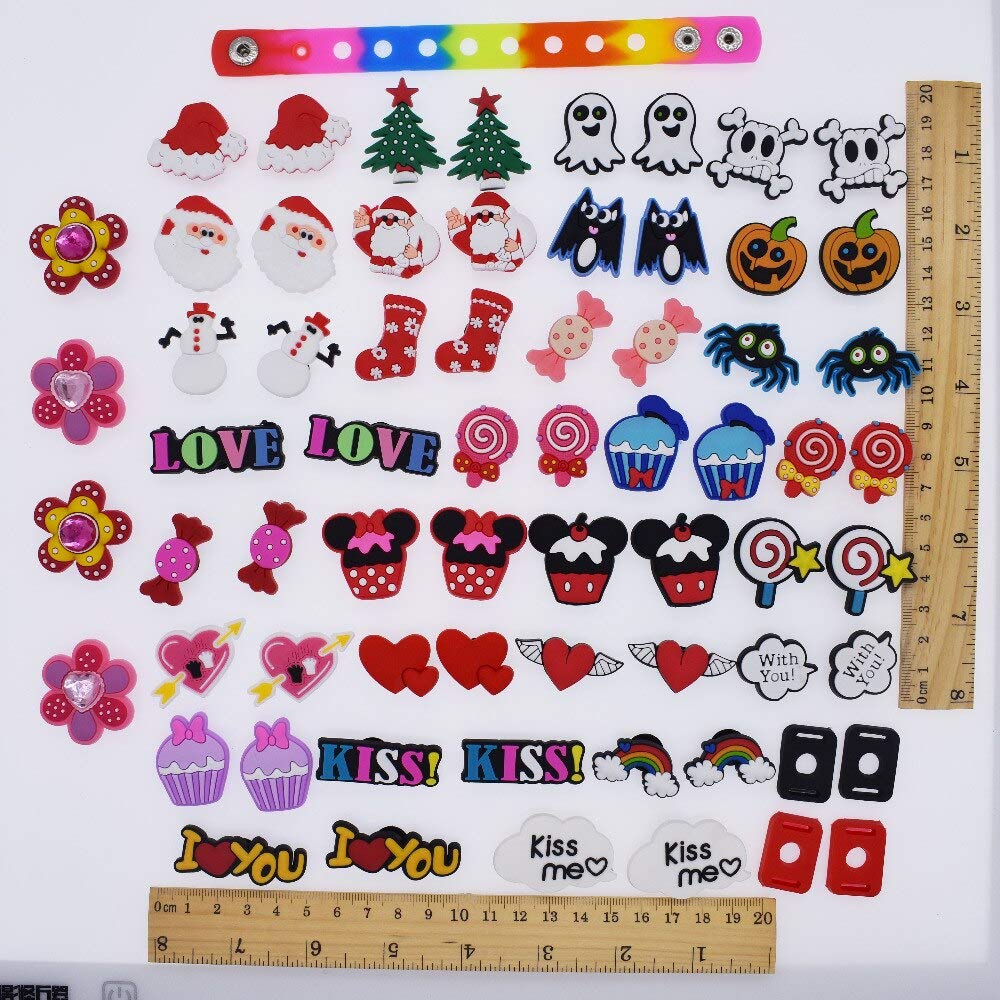 christmas croc charms