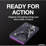 Seagate FireCuda 2TB External Hard Drive Marvel Black Panther PS4 PS5 Xbox PC view 4