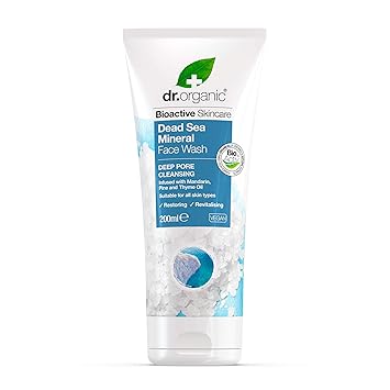 dr organic purifying face wash
