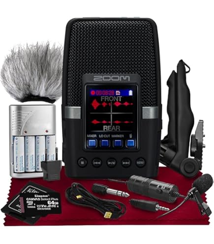 Amazon.com: Zoom SPH-2N Accessory Pack for H2n Handy Recorder