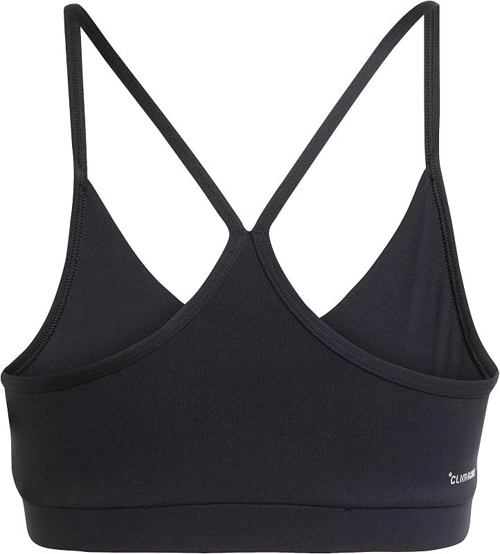 Mädchen Train Essentials Soft Touch Bra, Black/White, 7-8 Years — Foto 2 von 6