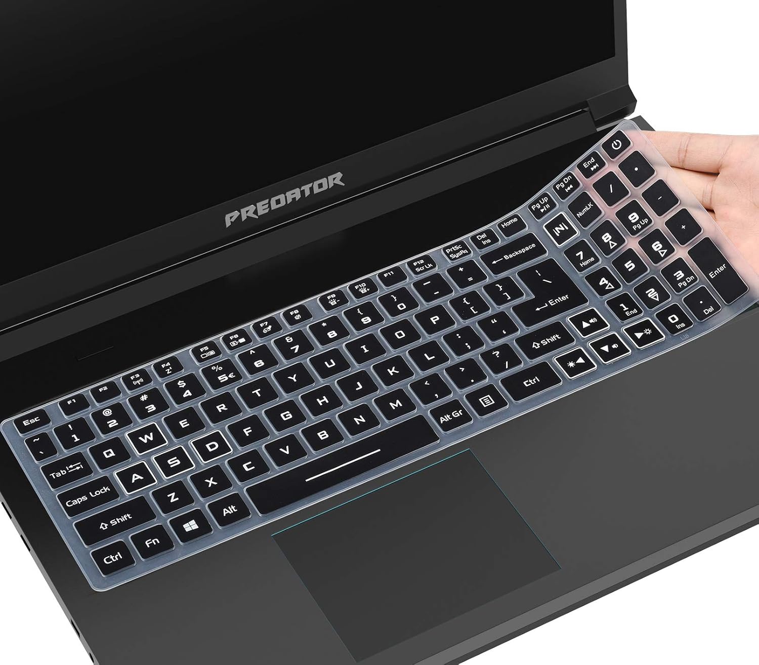 CaseBuy Keyboard Cover for Acer Nitro 5 AN51543/44/54/55 15.6", AN517