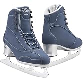 Jackson Ultima Softec Elite ST7200 Figure Ice Skates for Women and Girls/Color: Navy, Size: Adult 4