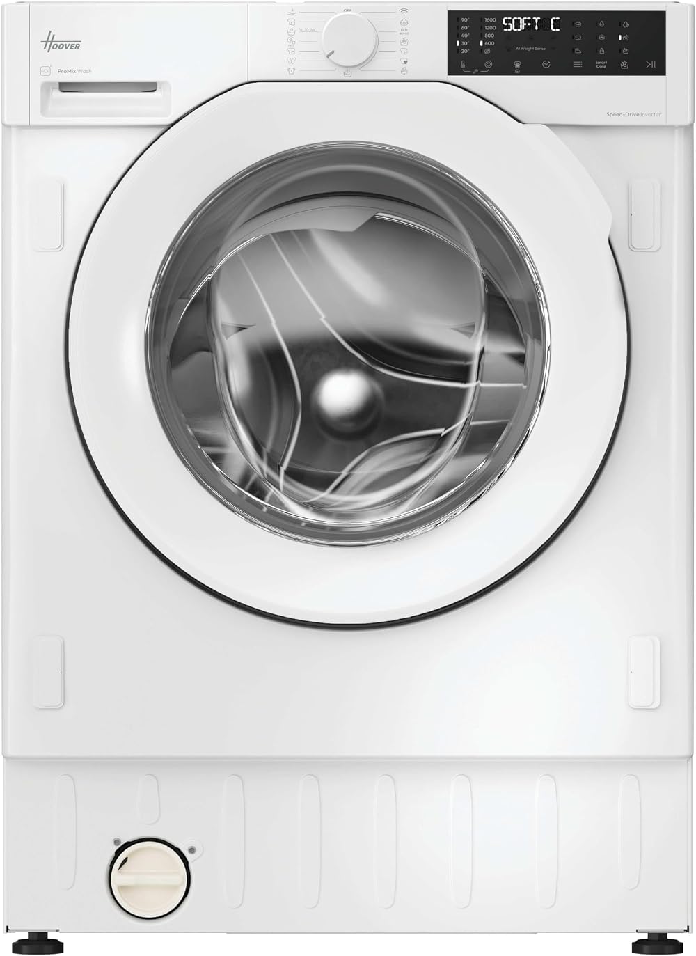 Hoover H-WASH 400 Integrated Washing Machine 9kg 1600 RPM White