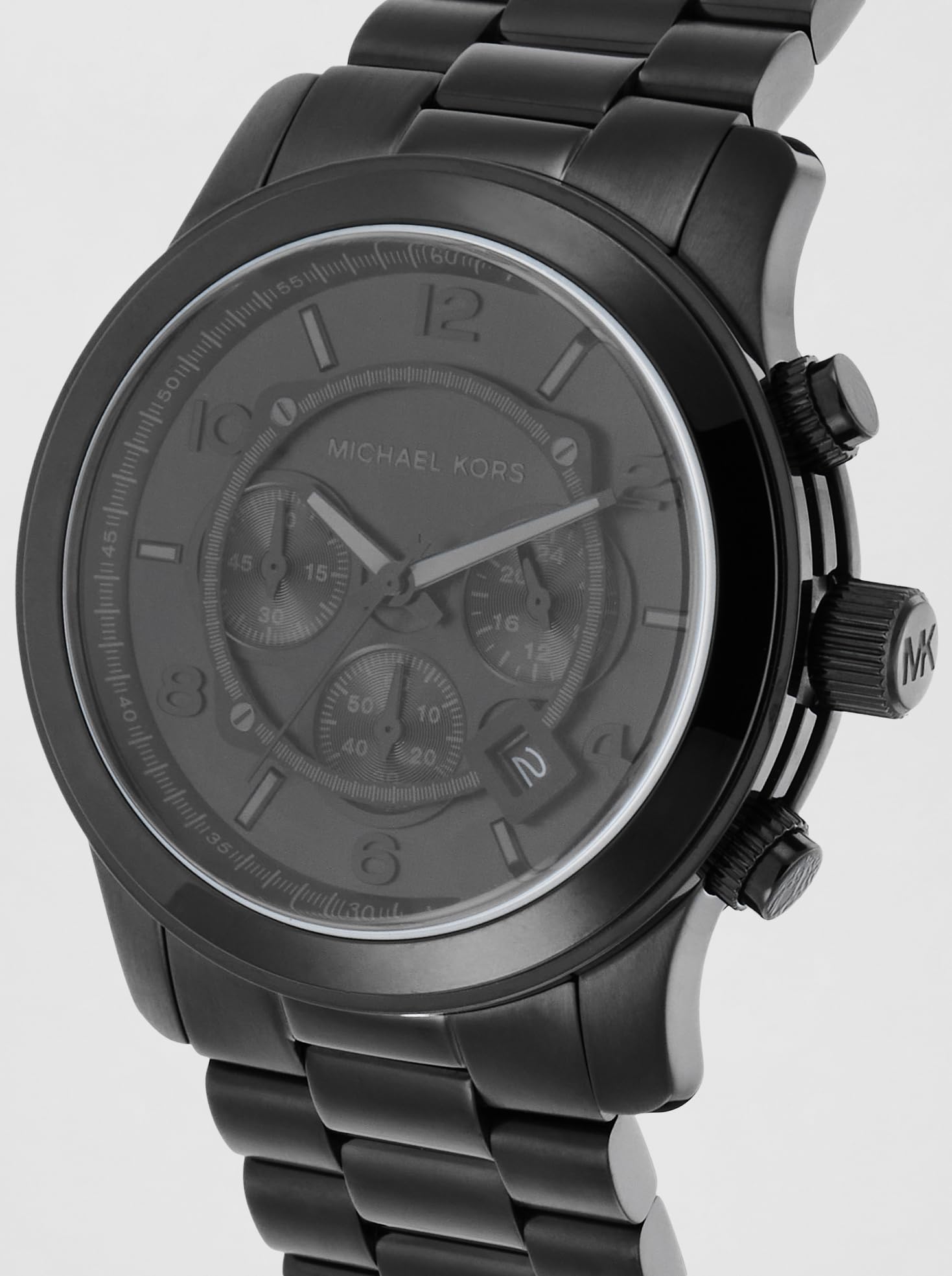 Michael Kors Runway Men's Watch, Stainless Steel Chronograph Watch for Men with Steel or Silicone Band