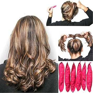 Amazon Com Teerova 20pcs Sponge Flexible Foam Hair Curlers Soft