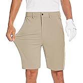 JWM Mens 9" Stretch Lightweight Golf Shorts