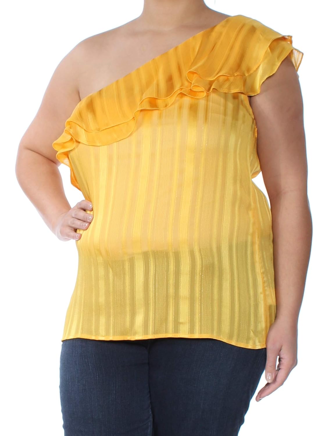 michael kors jeans womens yellow