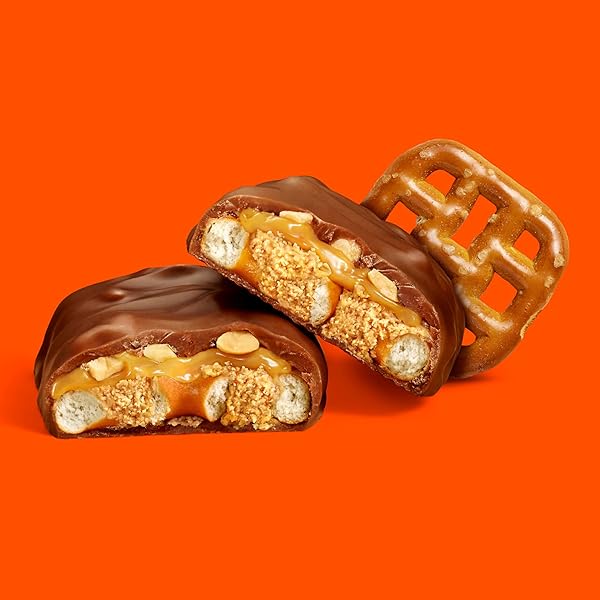 REESE’S TAKE 5 PRETZEL, PEANUT AND CHOCOLATE CANDY BARS, 1.5 OZ (18 COUNT)