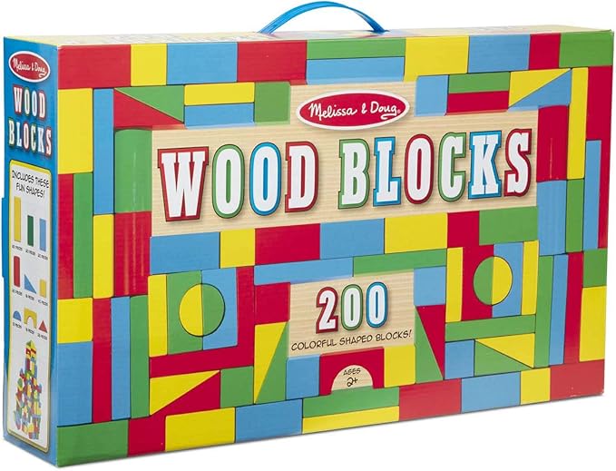 melissa and doug large wooden blocks