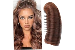 Hair Bumps for Volume Insert, Natural Invisible Fluffy Hair Pad, Washable Clip on Wigs Styling Insert Tool for Women GirlsHai