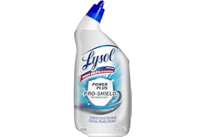 Lysol Toilet Bowl Cleaner, Power Plus, Pro-Shield Technology, Ocean Fresh, For Cleaning and Disinfecting, Repels Stains, 940m