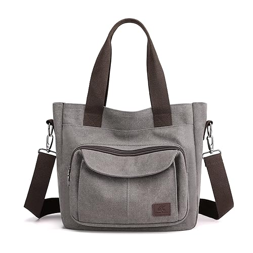 Women's Canvas Tote Purse Shoulder Crossbody Bag Handbag Multi