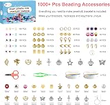 Fournine 18000 Pcs Clay Beads Kit 96 Colors 5 Boxes Bracelet Necklace DIY view 3