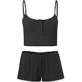 florence by mills Women's Cozy Crush Sweet Tank & Short Set