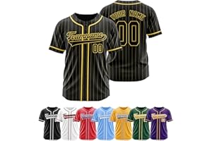 Custom Baseball Jersey, Personalized Name Number Baseball Jerseys, Customized Uniform Baseball Shirts for Team
