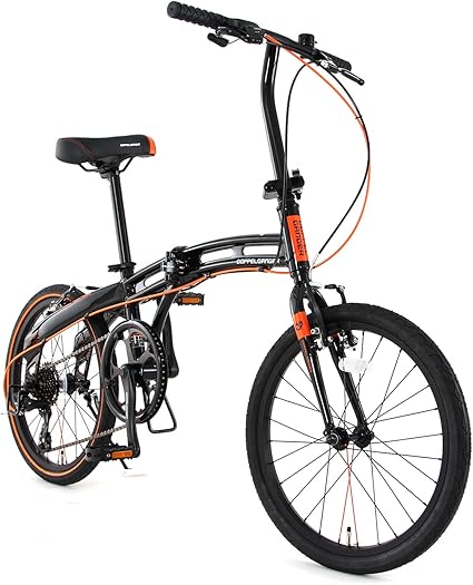 Amazon Doppelganger ドッペルギャンガー 17 18モデル ライトウェイトフォールディングバイク インチ折りたたみ自転車 Blackmaxシリーズ 2 Dp Blackmax 2 Dp ドッペルギャンガー Doppelganger 折りたたみ自転車