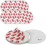 Navaris Magnetic Smoke Detector Mount Pad 10 Pack - No Drill Adhesive Fire view 1