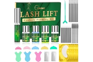 Tovokit Lash Lift Kit, Eyelash Perm Kit, Eyelash Lift Kit for Beginners and Professional Lash Perm Kit, Lash Lamination Kit Suitable for At-Home Use, Achieve Salon-Quality Long-Lasting Lashes at Home