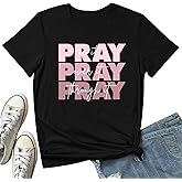 BLACKMYTH Graphic T-Shirts for Women Faith Shirts for Women