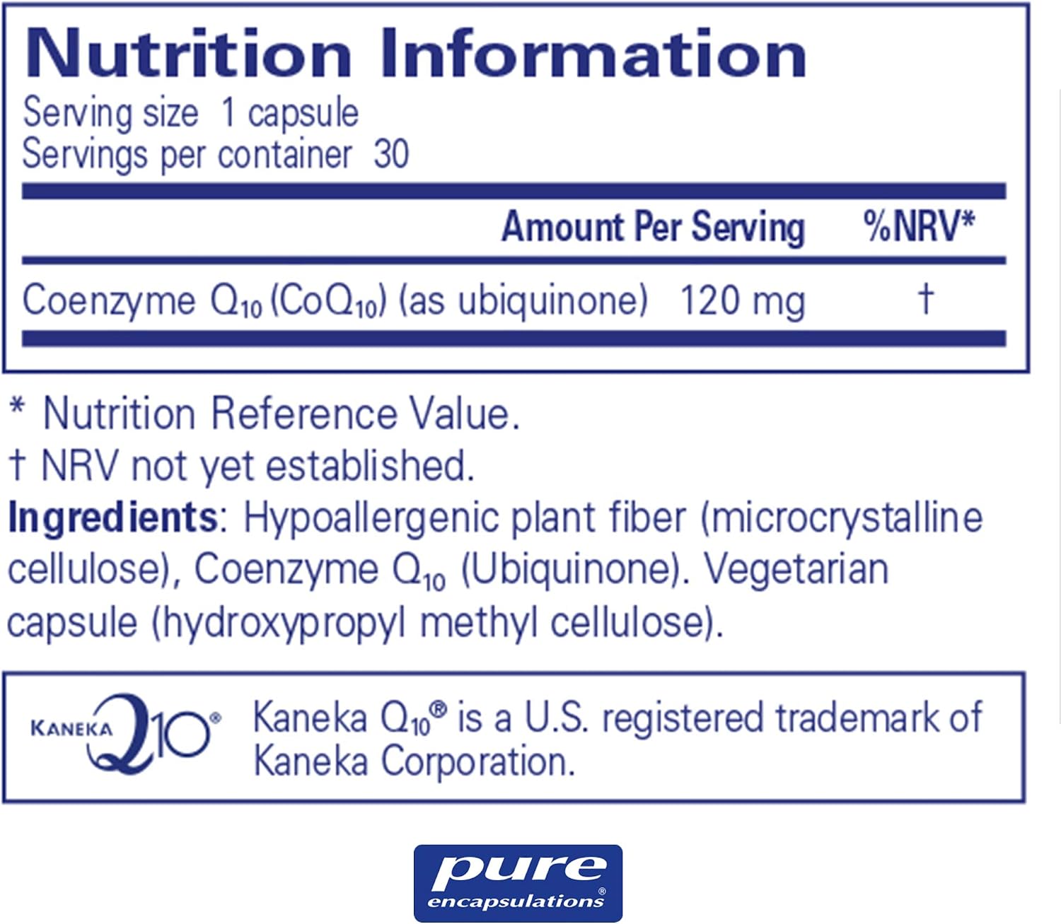Pure Encapsulations - CoQ10 120mg - Coenzyme Q10 in its biologically Active Form - Boost Immune System - 30 Capsules - Image 3
