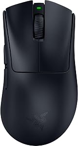 Razer DeathAdder V4 Pro Wireless Mouse 56g Ultra-Light Ergonomic 8K Hz view 1