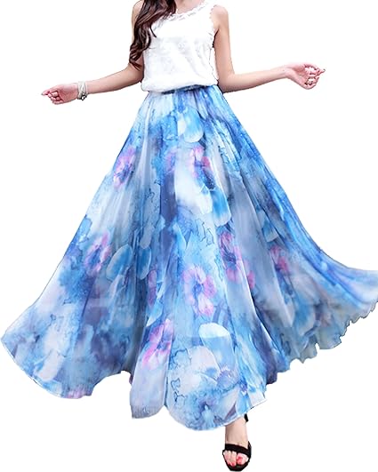 amazon plus size maxi skirts