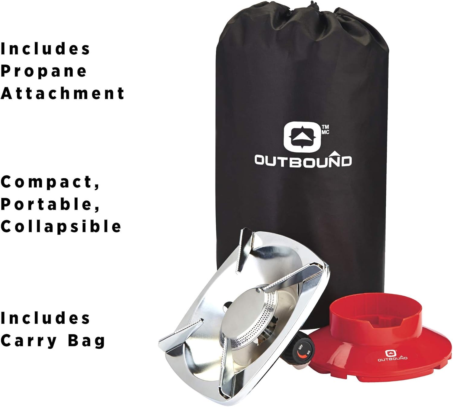 Portable Gas Stove Single Burner Outbound Propane Stove Fishing Camping