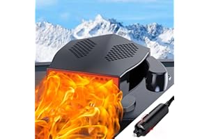 NUMHOSAI 12V Portable Car Heater, Portable Car Heater That Plugs into Cigarette Lighter for Car