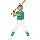 MIVEI 2T-16Y Toddler Youth Boys Baseball Pants - Kids Little Grils Tee Ball Softball Knicker Pants with Belt Loops UPF50+