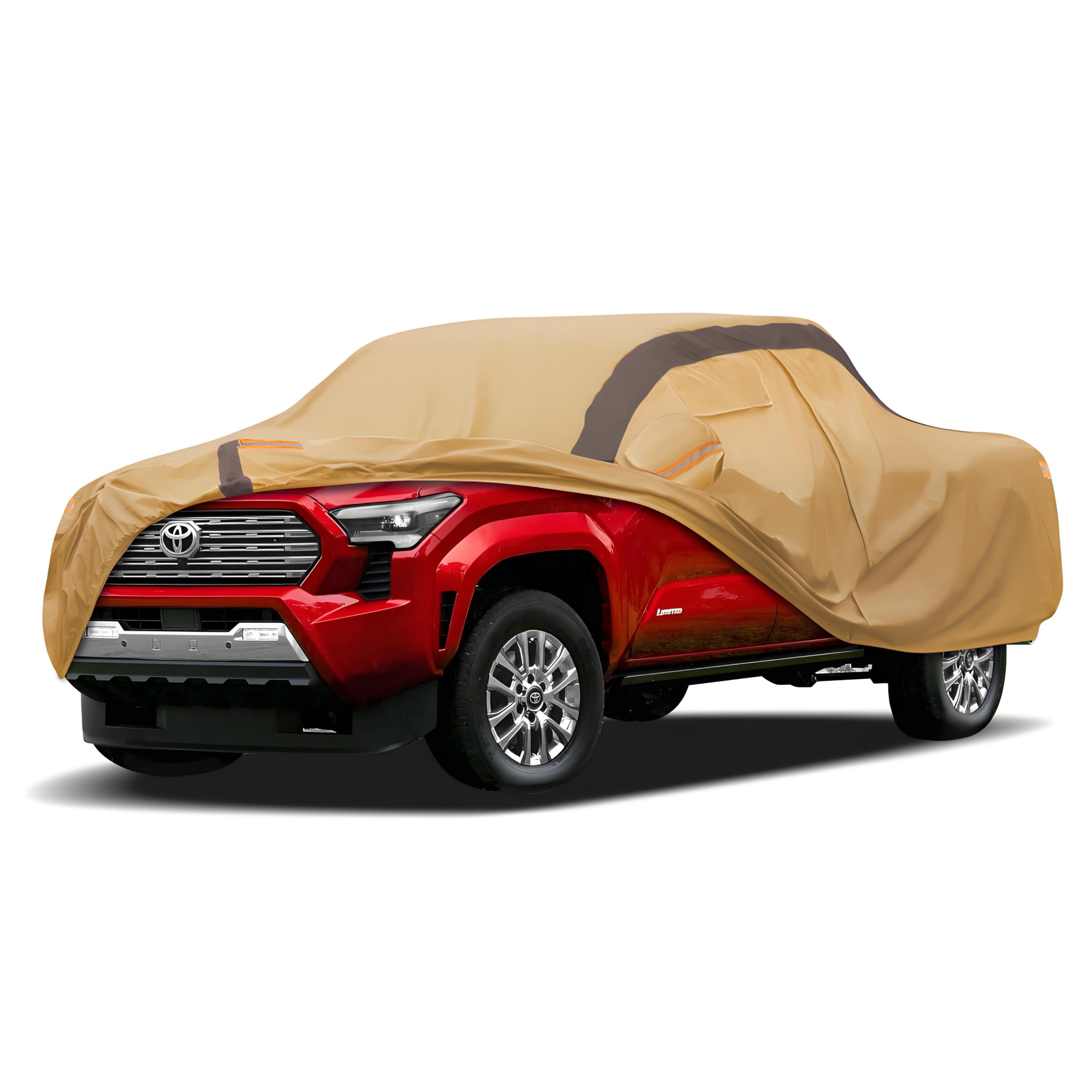 Photo 1 of FSGRICH Tacoma Car Cover Waterproof All Weather Compatible with Toyota Tacoma 2005-2024, Outdoor Anti-UV Sun Rain Protection Full Exterior