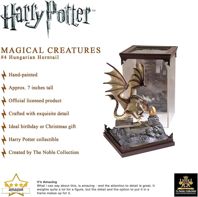 La Colección Noble Criaturas Mágicas-Horntail Húngaro: Amazon.es: Juguetes y juegos