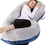 Chilling Home Pregnancy Pillows for Sleeping, C Shaped Body Pillow Pregnant Pillows for Sleeping Full Body Pillow, Pregnancy 