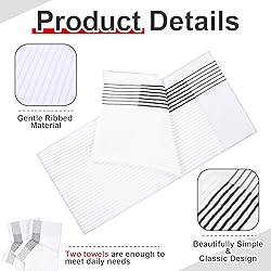 Mixweer 2 Pcs Caddy Golf Towel 22" x 42" Large Golf