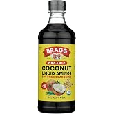 Bragg Organic Coconut Liquid Aminos 16 oz - Soy Sauce Alternative, Vegan | Gluten-free, plant-based, soy-free, naturally low