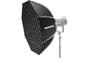 NEEWER BASICS Parabolic Softbox 35.4'' Bowens Mount Soft Box, Light Diffusers/Grid/Bag, Compatible with Aputure 150c Compatib
