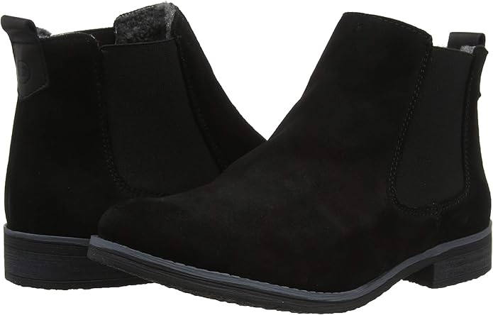 dune prompted suede chelsea boots